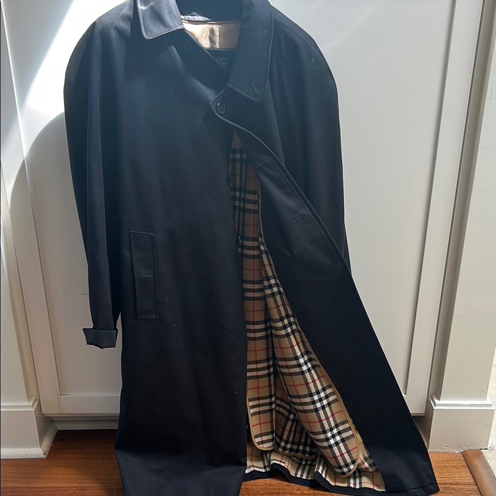 Burberry Black Trench Coat